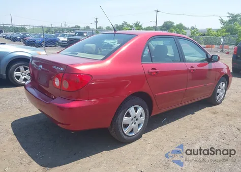 2006 Toyota Corolla Le from USA, damaged, VIN 2T1BR30E66C692033